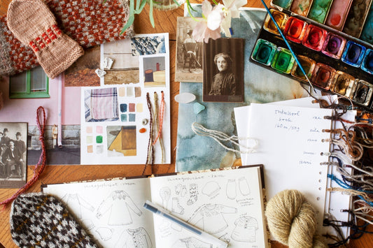 Erika Åberg - published knitwear designer and teacher from Gotland Island, Sweden.