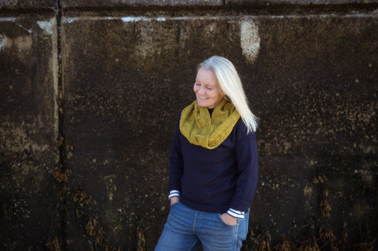 Herring Fleet Cowl by Meg Rodger
