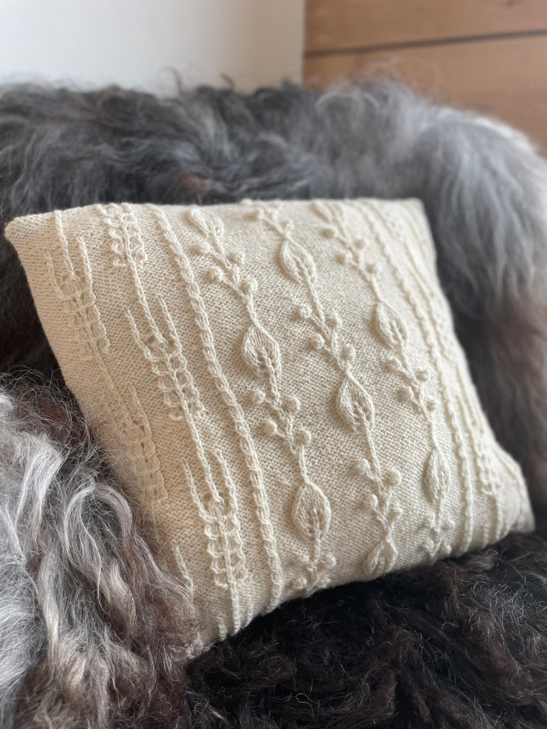 Hebridean Machair Cushion by Meg Rodger