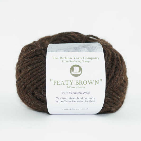 Peaty Brown Aran