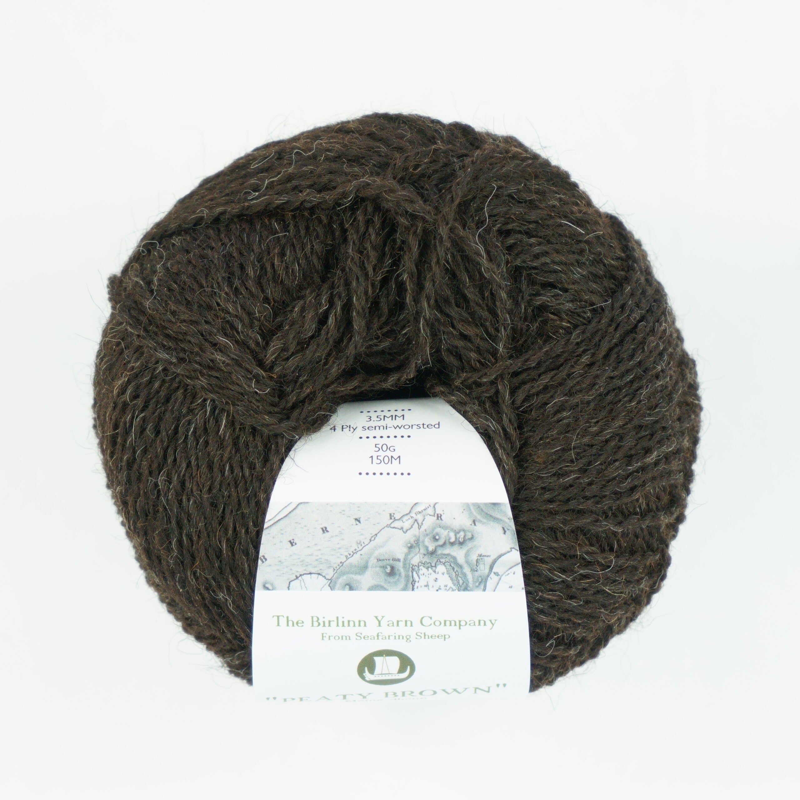 Peaty Brown - Mòine-dhon - 4 Ply
