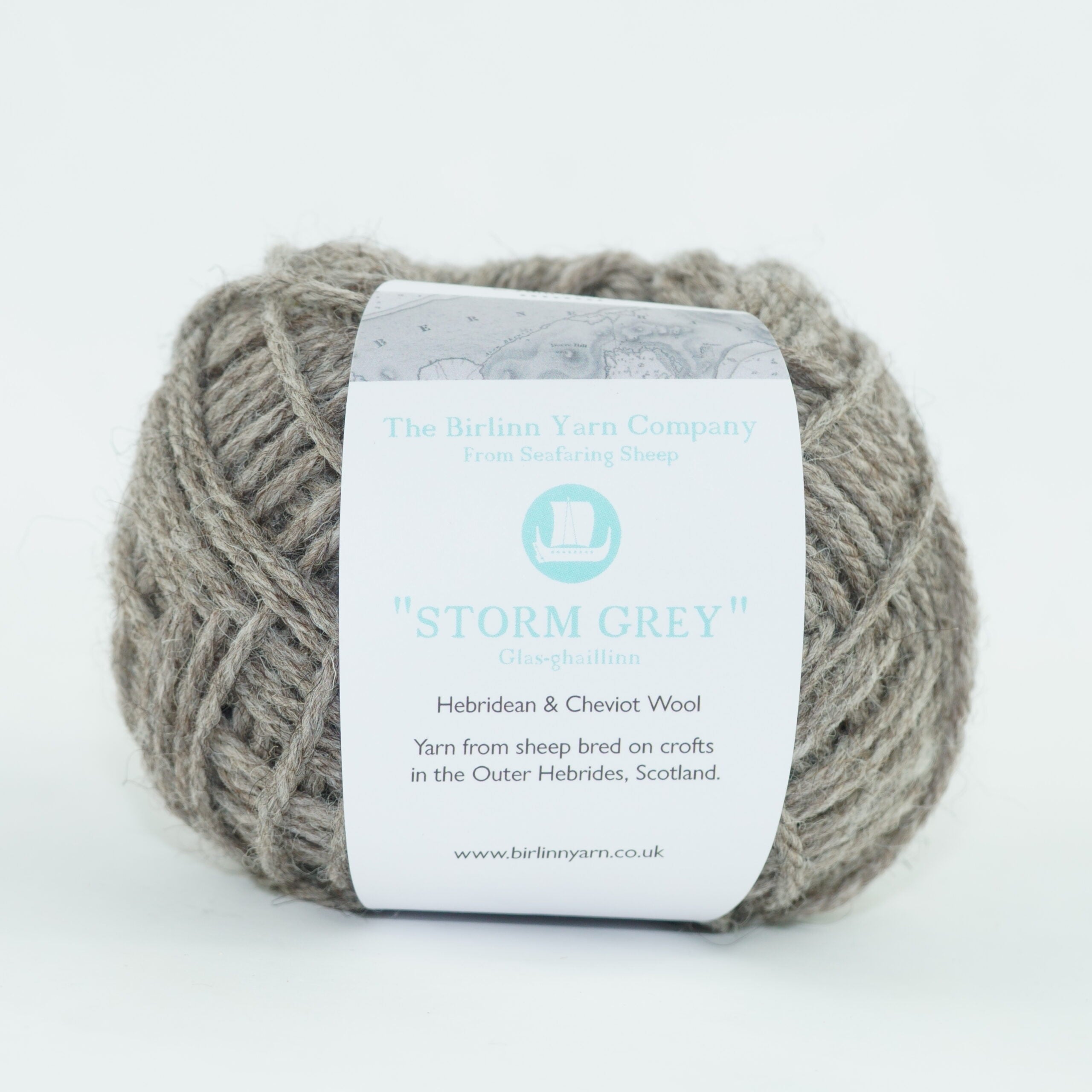 Storm Grey Aran