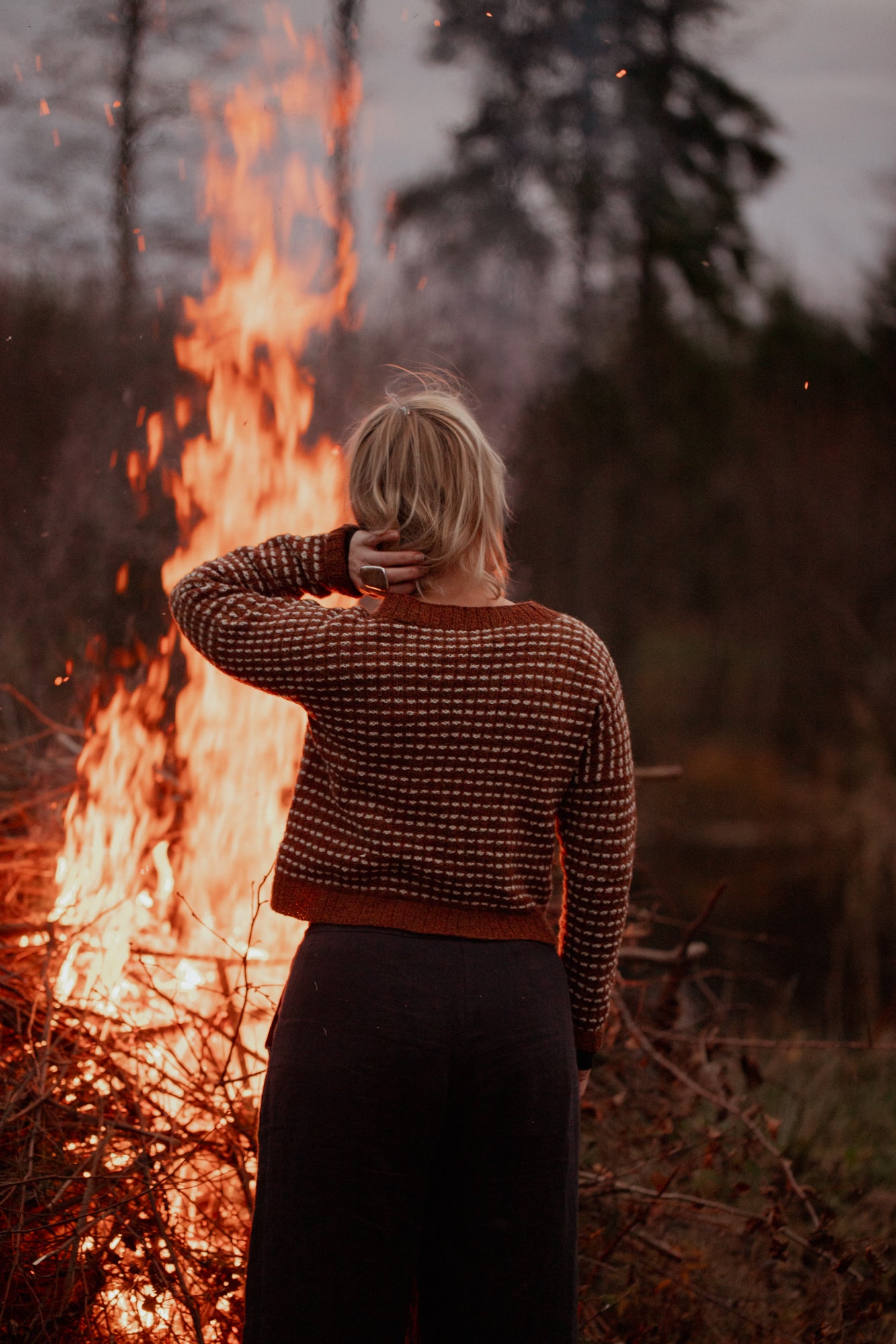 The Island and the Forest: A Knitted Correspondence by Erika Åberg and Lotta H. Löthgren