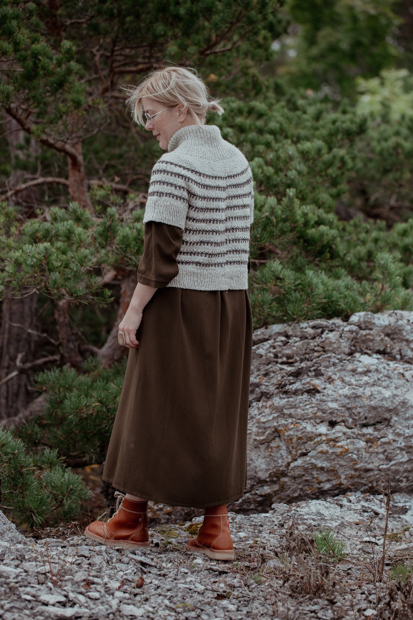 The Island and the Forest: A Knitted Correspondence by Erika Åberg and Lotta H. Löthgren