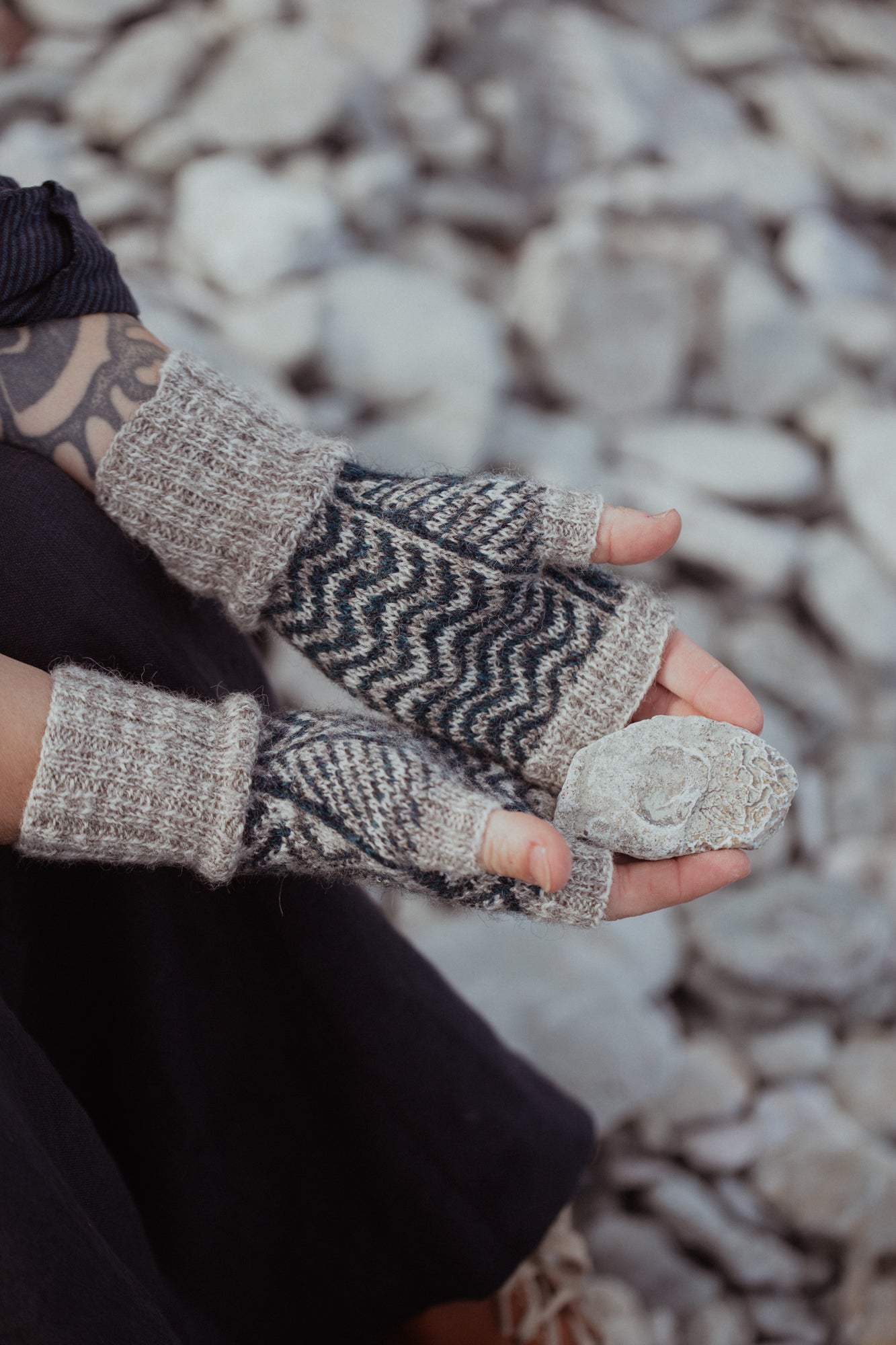 The Island and the Forest: A Knitted Correspondence by Erika Åberg and Lotta H. Löthgren