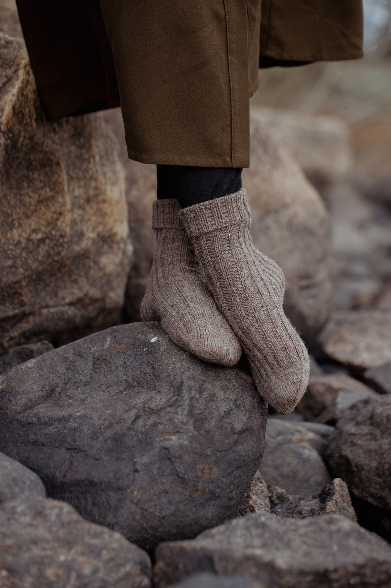 The Island and the Forest: A Knitted Correspondence by Erika Åberg and Lotta H. Löthgren