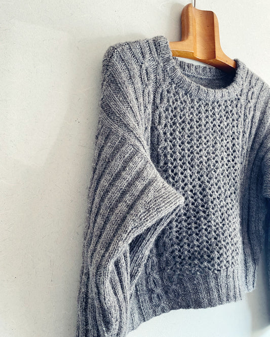 Icicle Ice Sweater by Rie Okamoto