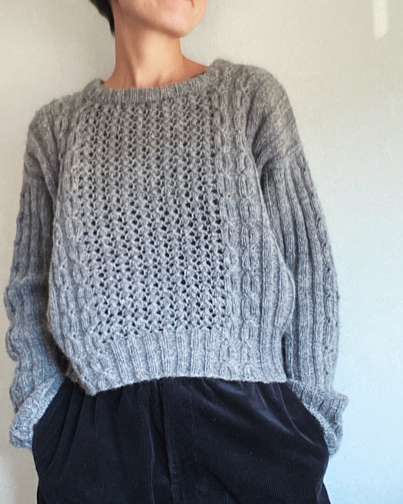 Icicle Ice Sweater by Rie Okamoto