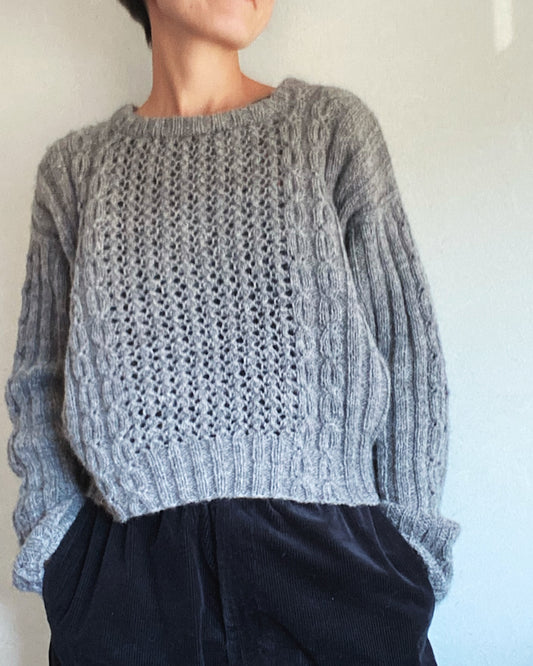 Icicle Ice Sweater by Rie Okamoto