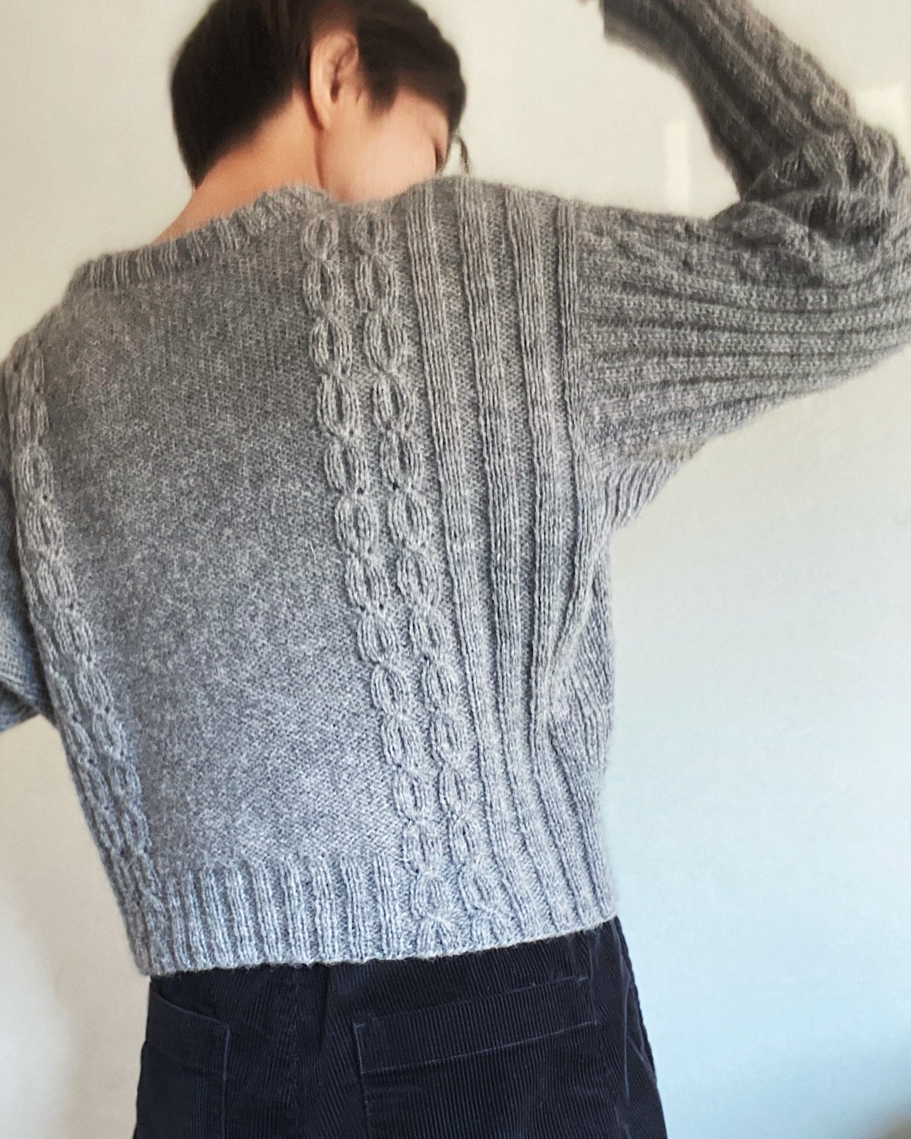 Icicle Ice Sweater by Rie Okamoto