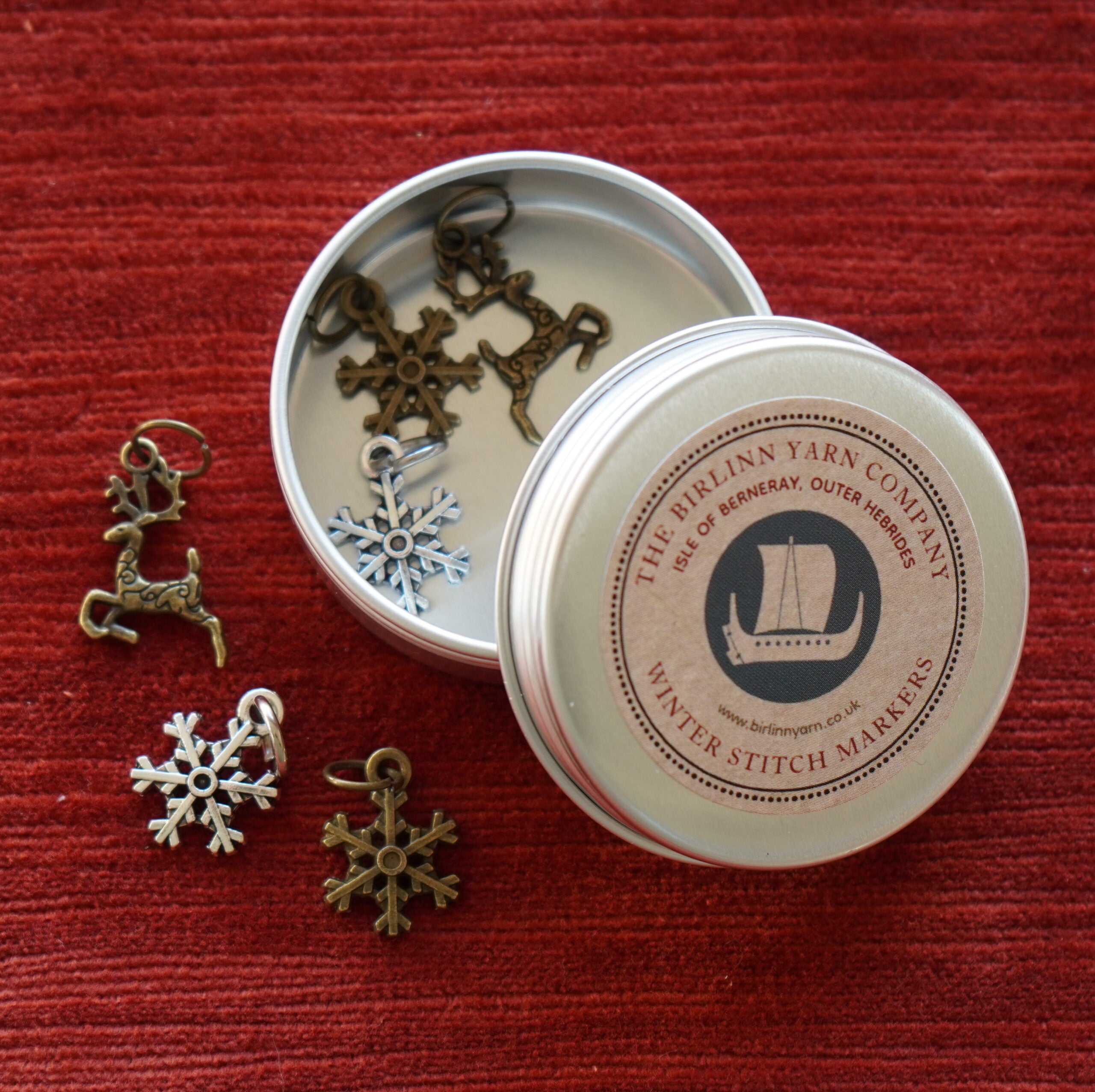 Winter Stitch Markers